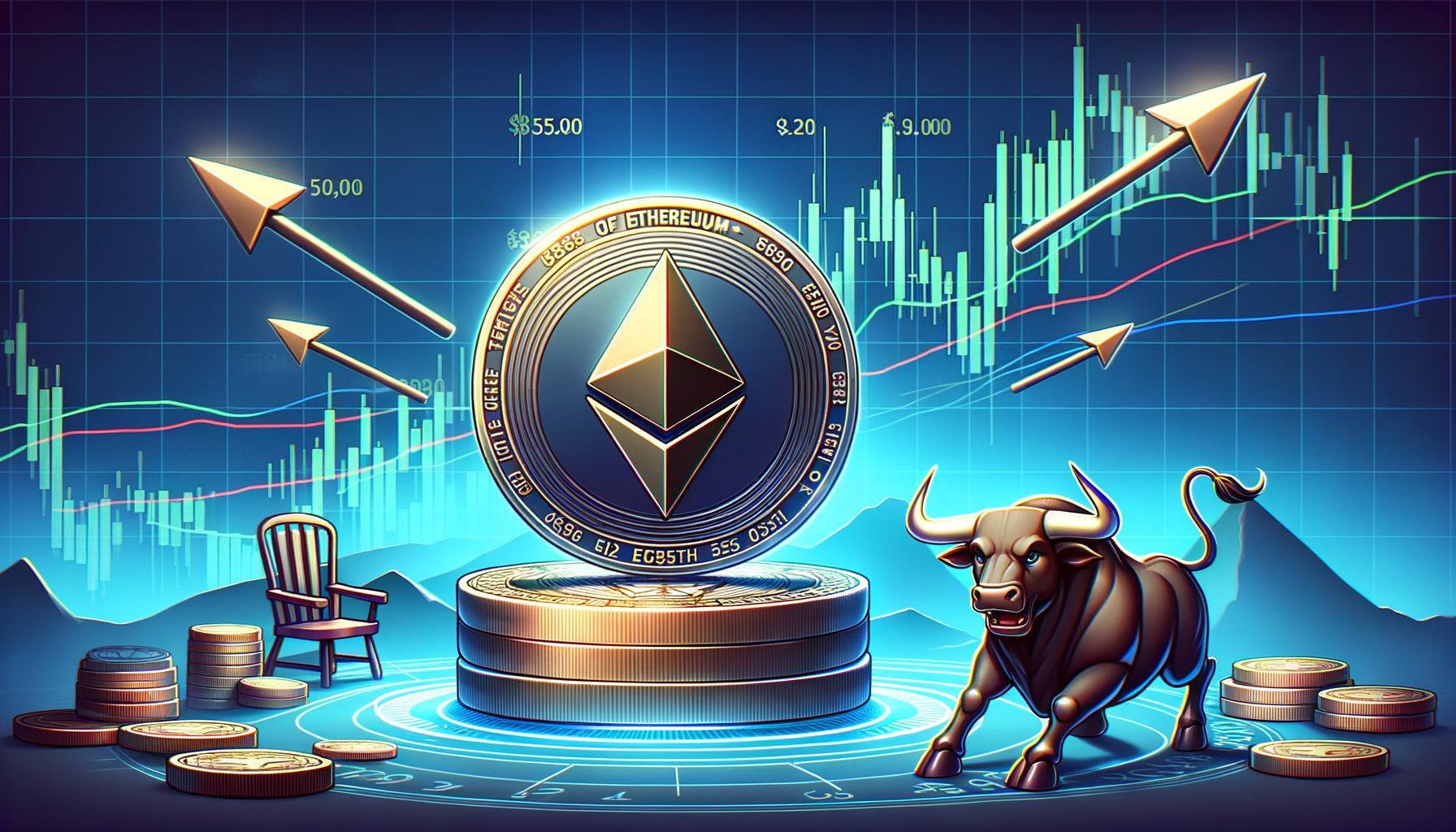 Ethereum Rises as Bitcoin Declines Following Recent Surge